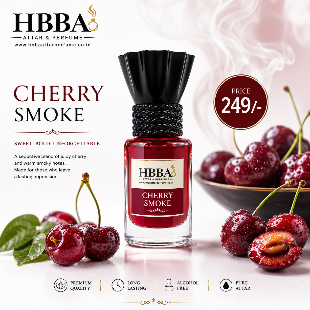 Cherry Smoke – Sweet & Smoky Fragrance