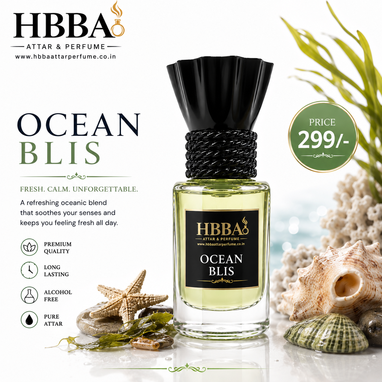 Ocean Bliss – Fresh Aquatic Fragrance