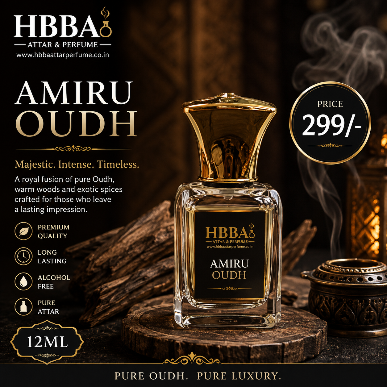 Amirul Oudh – Rich & Luxurious Attar